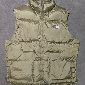 Resistol Rodeo Gear Olive Green Puffer Vest Sz XXL EUC